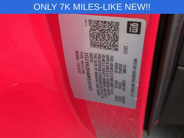 Used 2024 Red Chevrolet Stingray image 32