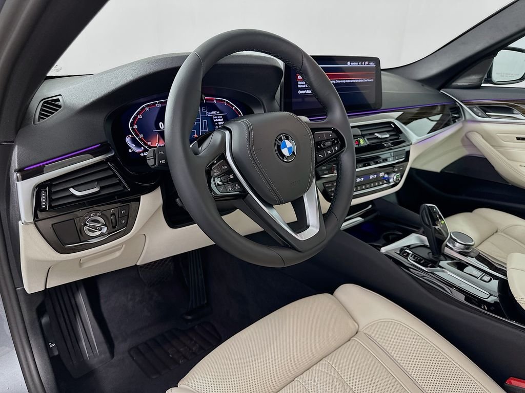 Certified Used 2023 Skyscraper Grey Metallic BMW 530i image 9