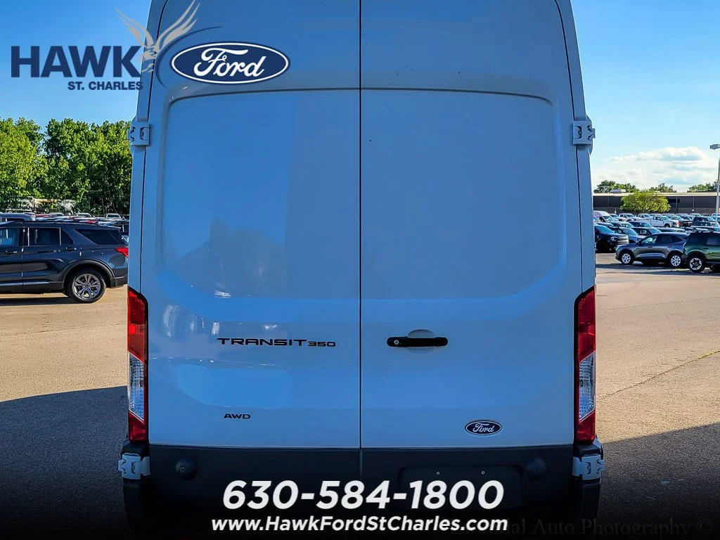 New 2026 Oxford White Ford Cargo Van image 4