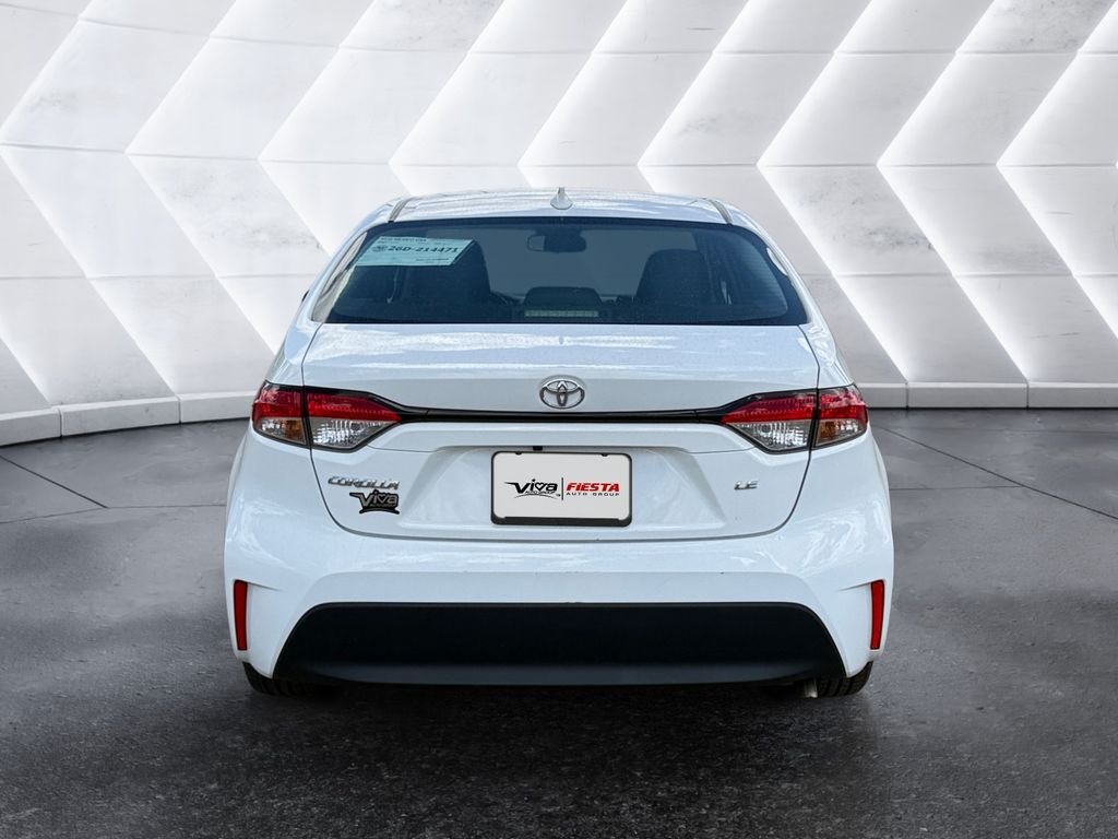 Used 2024 White Toyota LE image 5