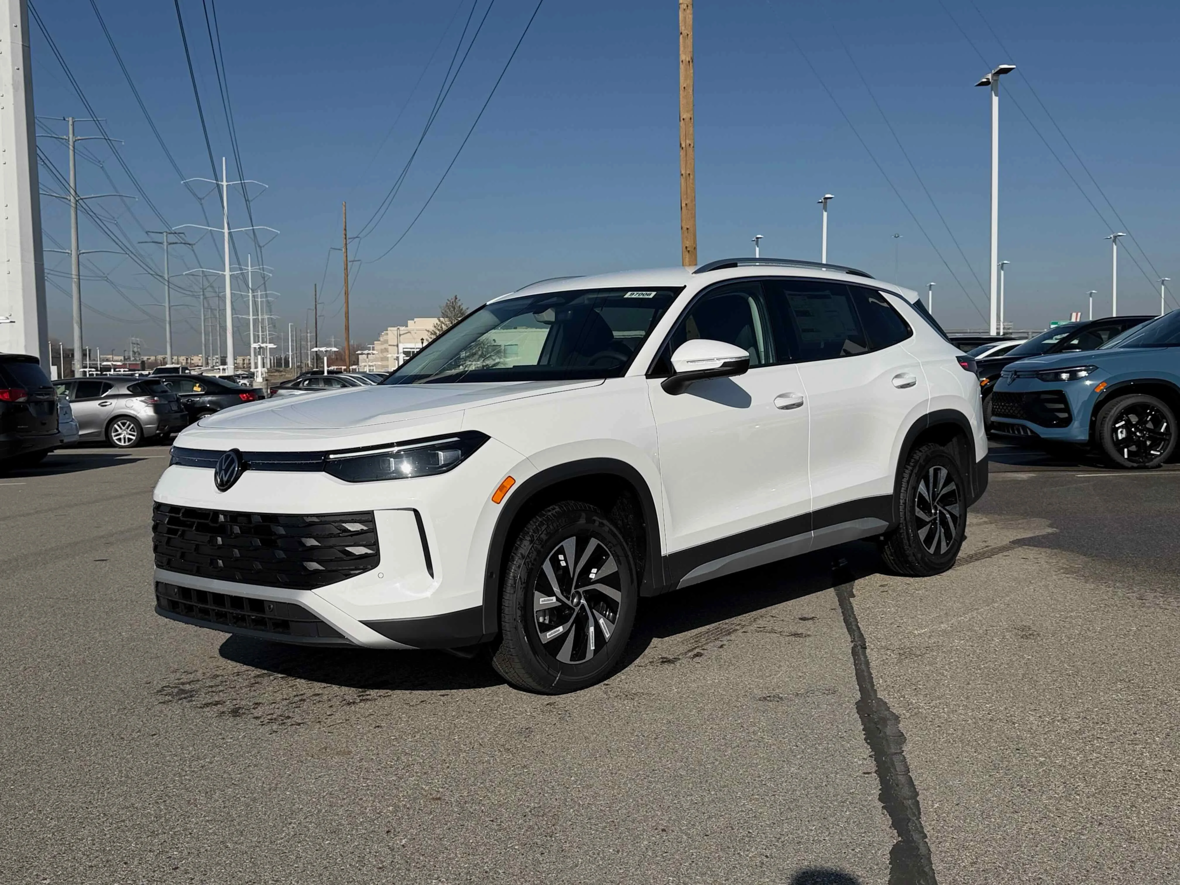 New 2026 Pure White Volkswagen S image 1