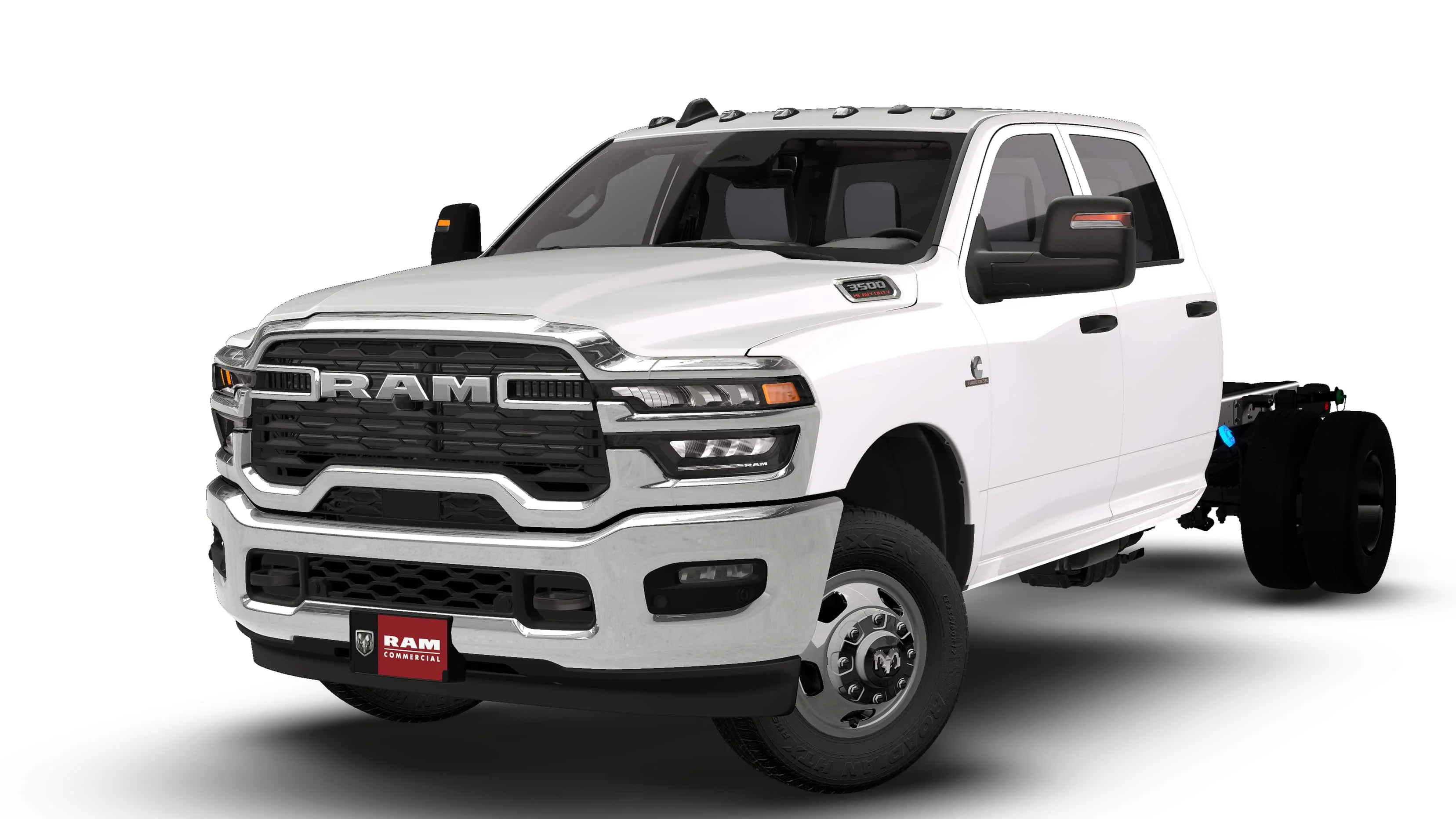 New 2026 Bright White Clear-Coat Exterior Paint RAM Tradesman image 1