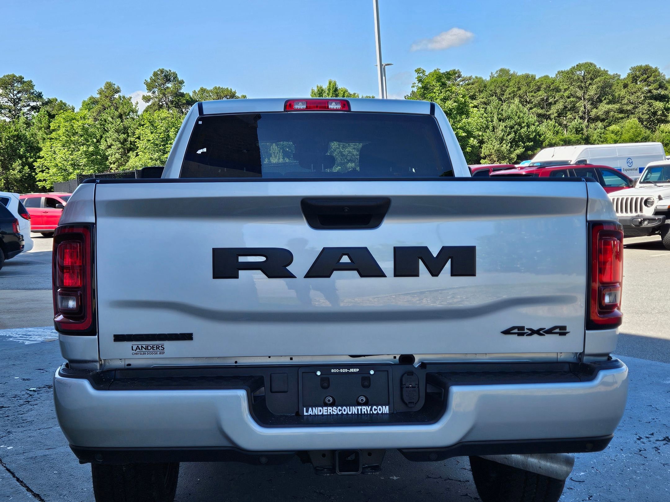 New 2026 Silver-Zynith Exterior Paint RAM Big Horn image 6