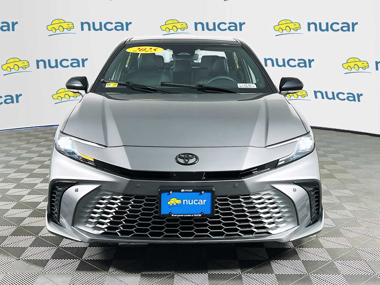 Used 2025 Heavy Metal/Midnight Black Metallic Toyota XSE image 2