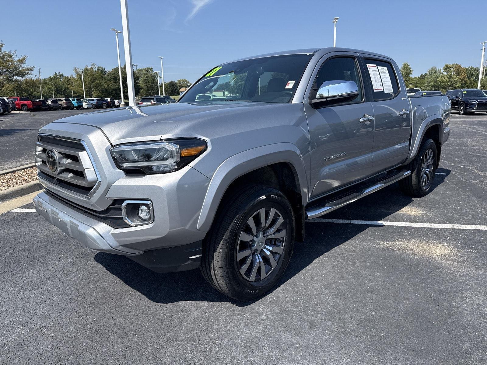 Certified 2021 Toyota Tacoma Limited with VIN 3TMGZ5AN8MM380140 for sale in Kansas City