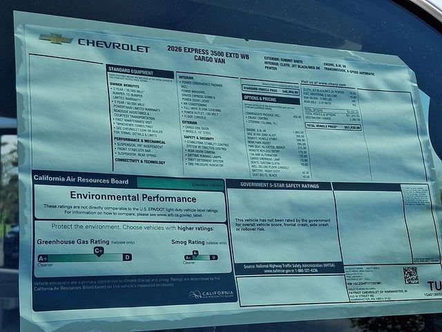 2026 Chevrolet Express Cargo Work Van - Photo 11
