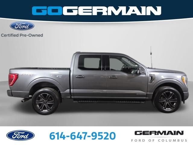 Certified Used 2022 Carbonized Gray Metallic Ford XLT image 5
