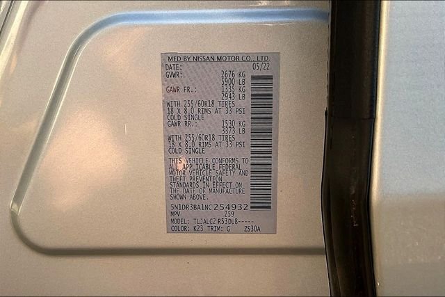 Used 2022 Silver Nissan SV image 21