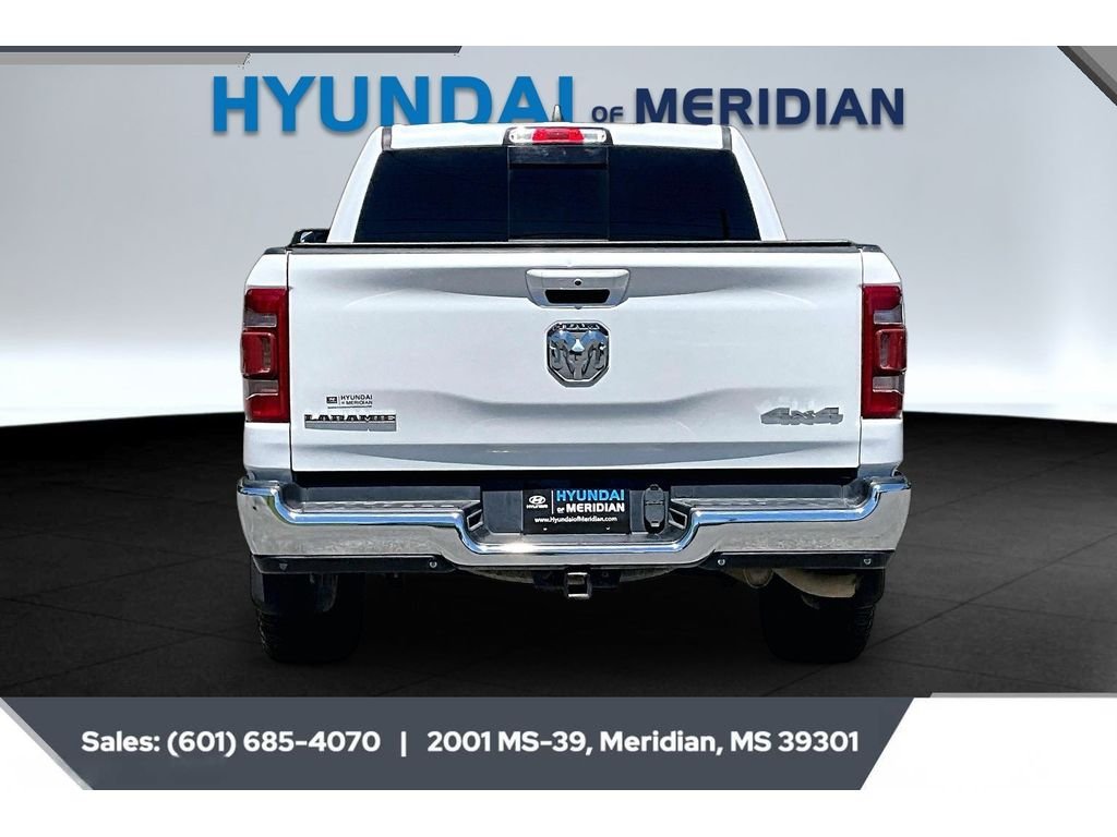 Used 2023 Ivory White Tri-Coat Pearlcoat Ram Laramie image 4
