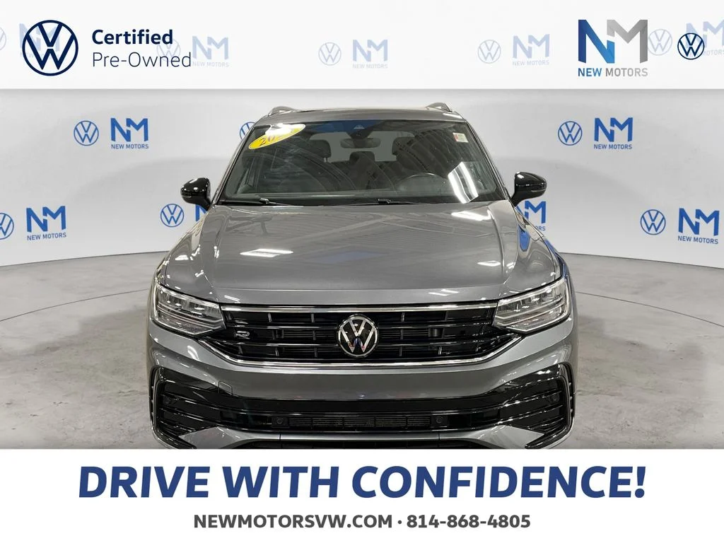 Used 2024 Platinum Gray Metallic Volkswagen 2.0T SE R-Line Black image 8