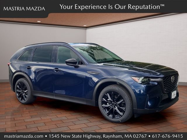 New 2026 Deep Crystal Blue Mica Mazda Premium Sport AWD image 1