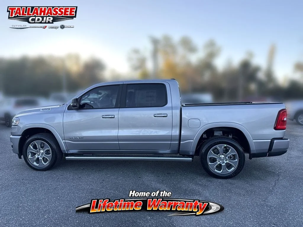 New 2026 Billet Silver Metallic Clear-Coat Exterior Paint RAM Big Horn/Lone Star image 8
