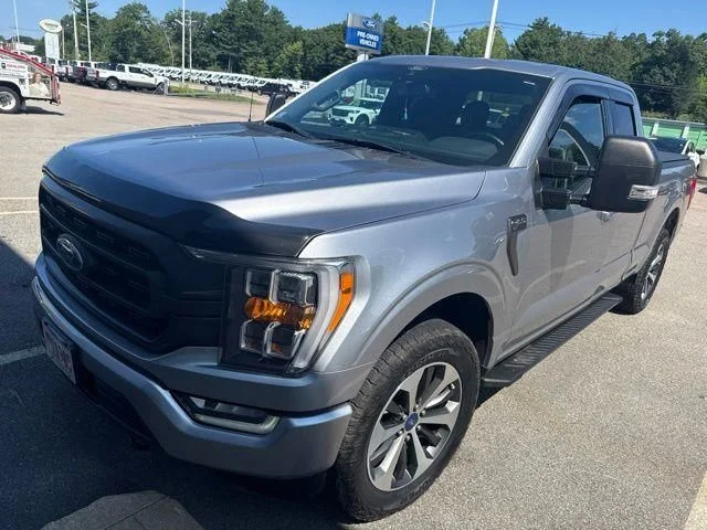 Used 2021 Silver Metallic Ford XLT image 3
