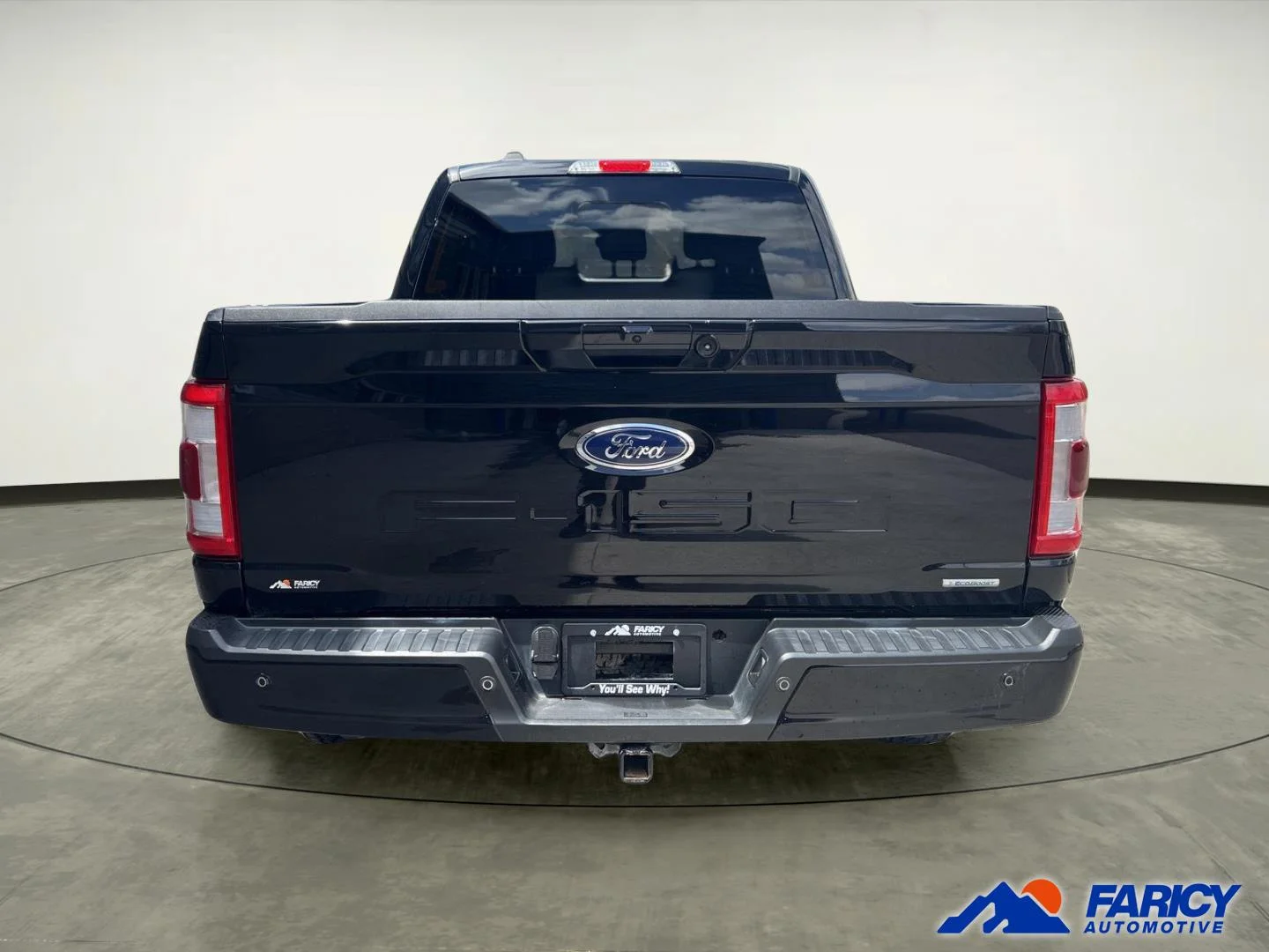 Used 2022 Agate Black Ford LARIAT image 3