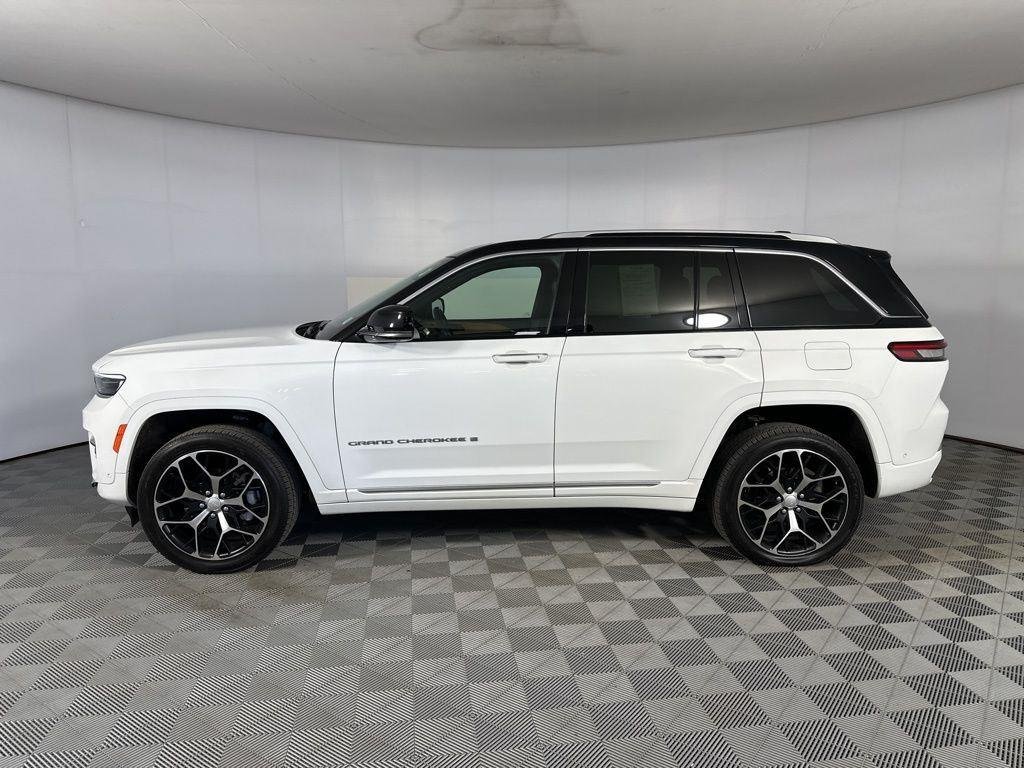 Used 2023 Bright White Clearcoat Jeep Summit Reserve image 6