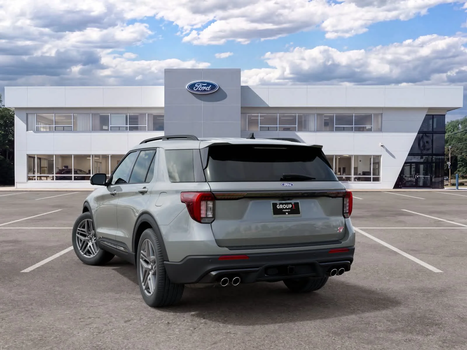 New 2027 Avalanche Gray Ford ST image 8