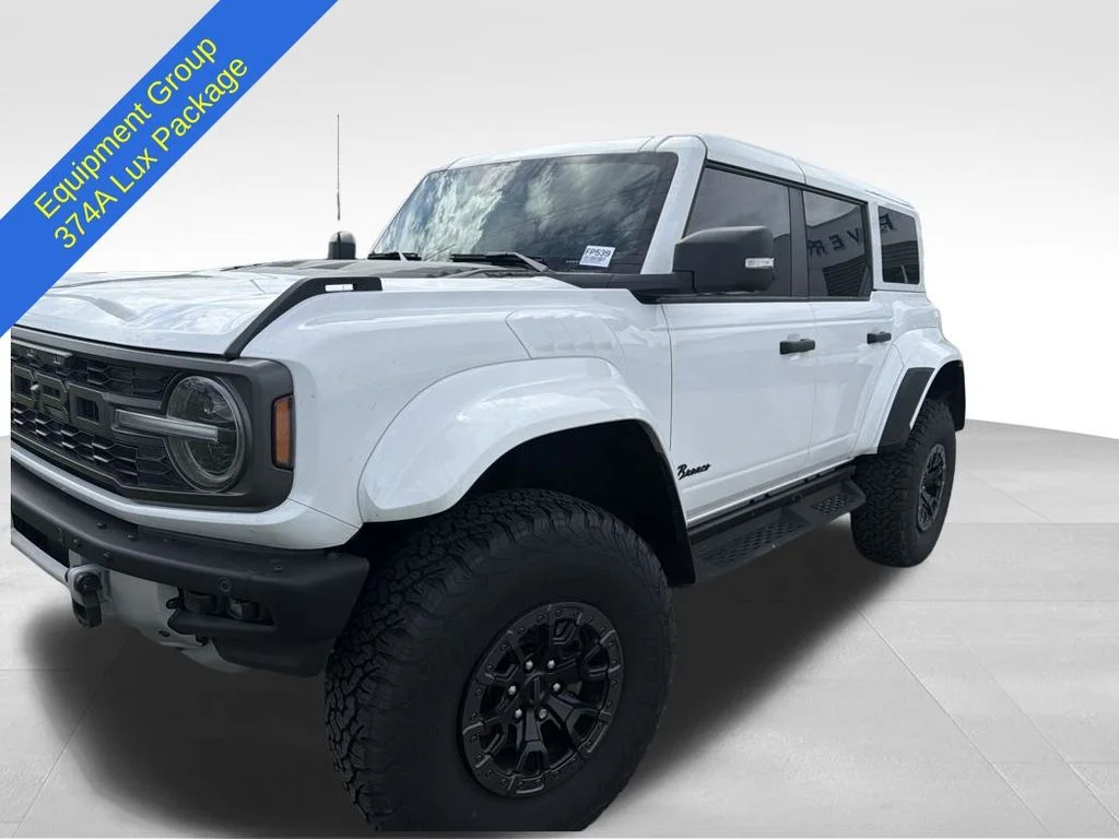 Used 2025 Oxford White Ford Raptor image 3