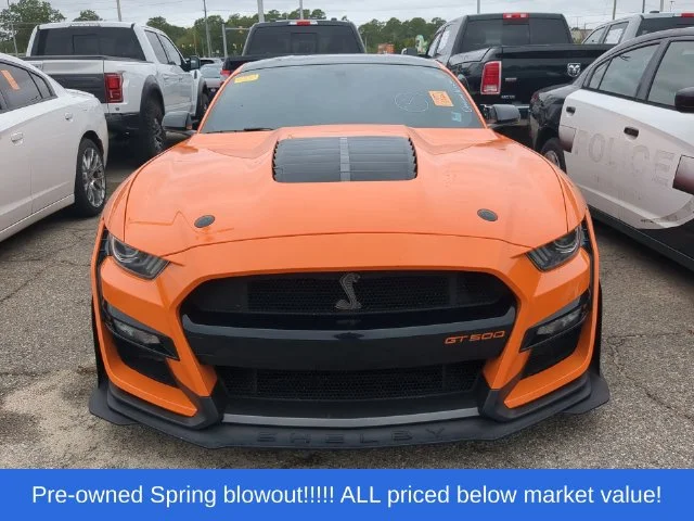 Used 2021 Orange Ford Shelby GT500 image 5