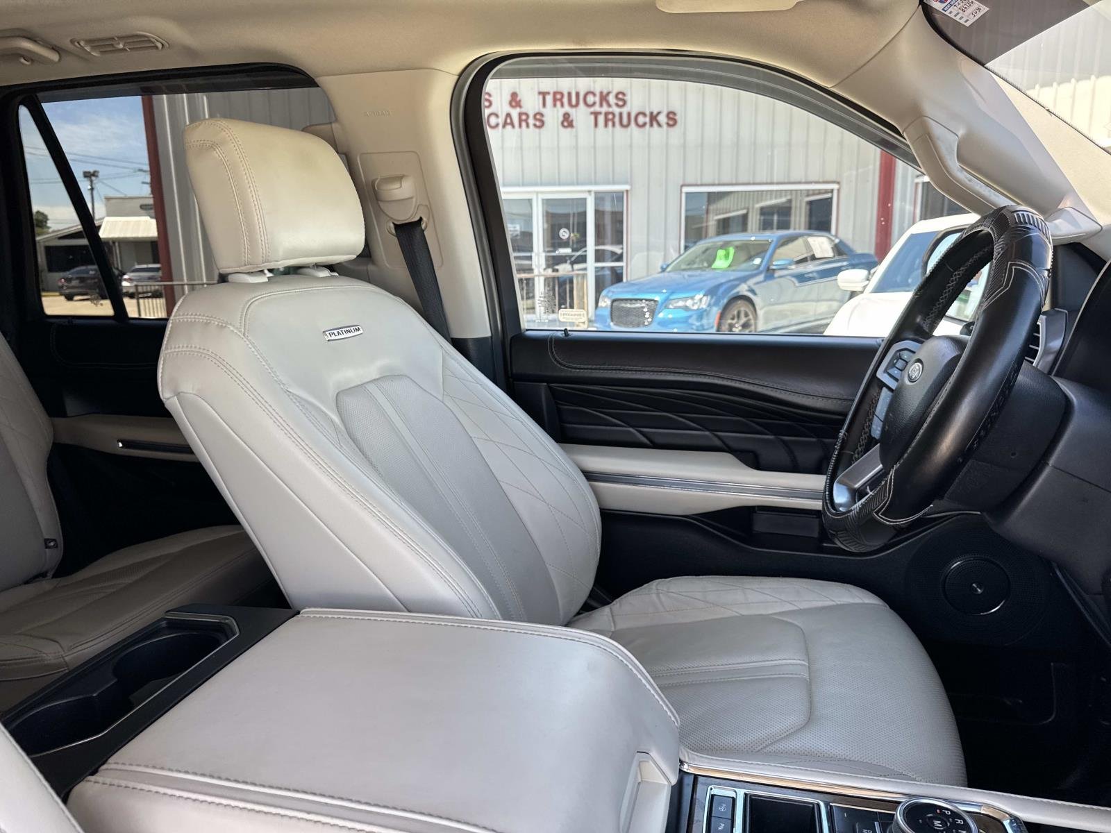 Used 2021 Star White Metallic Tri-Coat Ford Platinum image 11