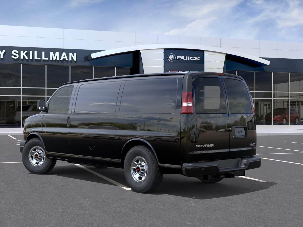 New 2026 Onyx Black GMC Work Van image 3