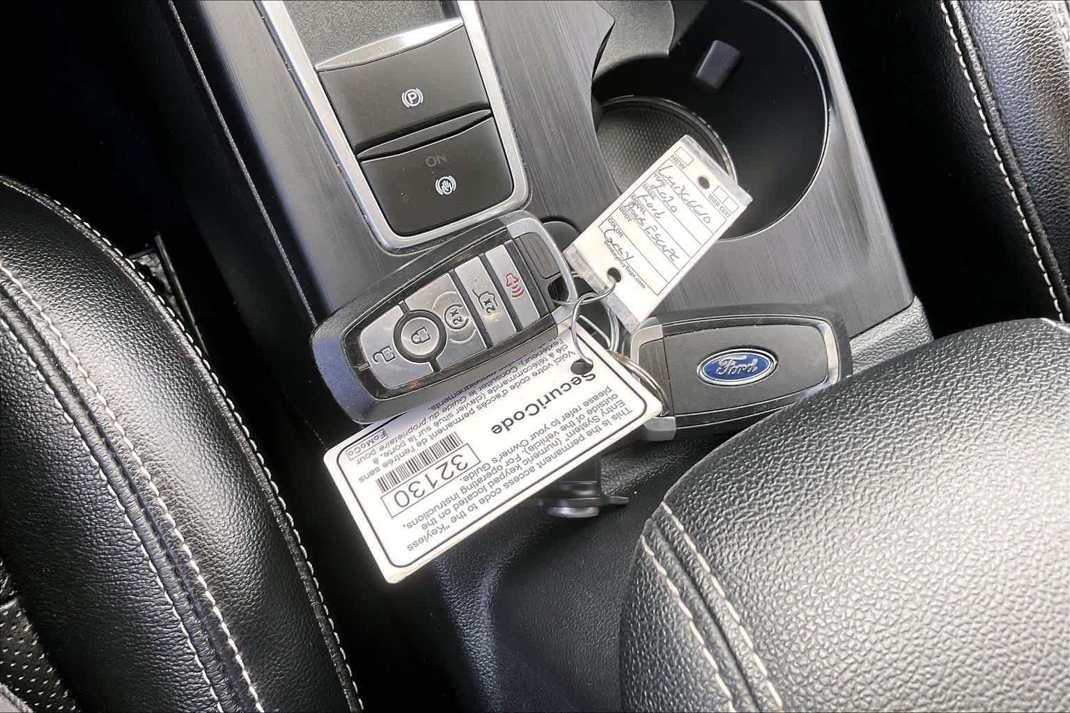 Used 2020 Magnetic Metallic Ford Titanium Hybrid image 13