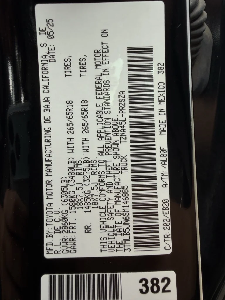 Used 2025 Black Toyota Limited image 30