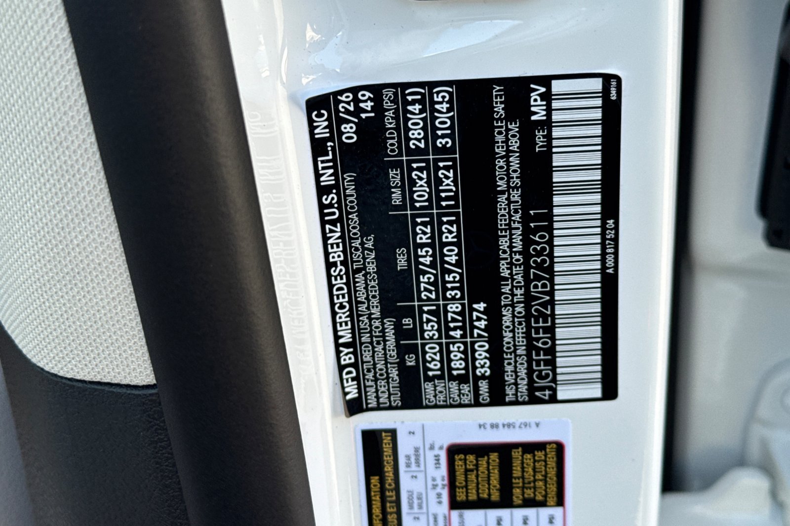 New 2027 Polar White Mercedes-Benz GLS 450 image 38