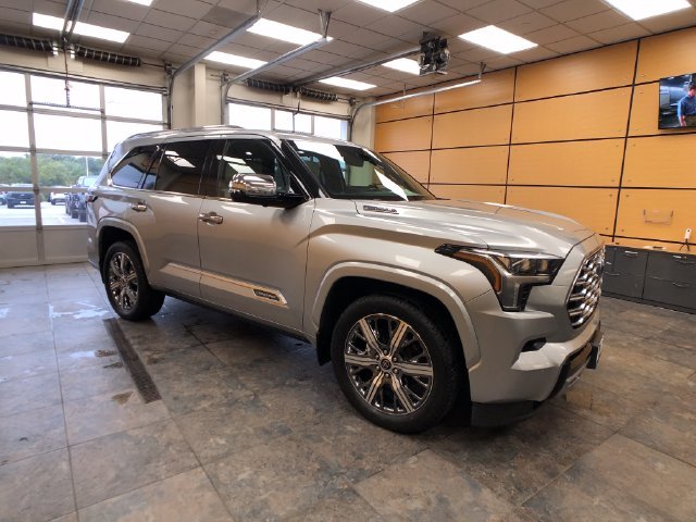 Certified Used 2023 Celestial Silver Metallic Toyota Capstone image 1