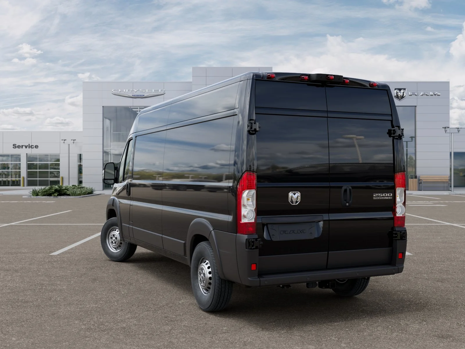 New 2026 Black Clear-Coat Exterior Paint RAM High Roof image 30