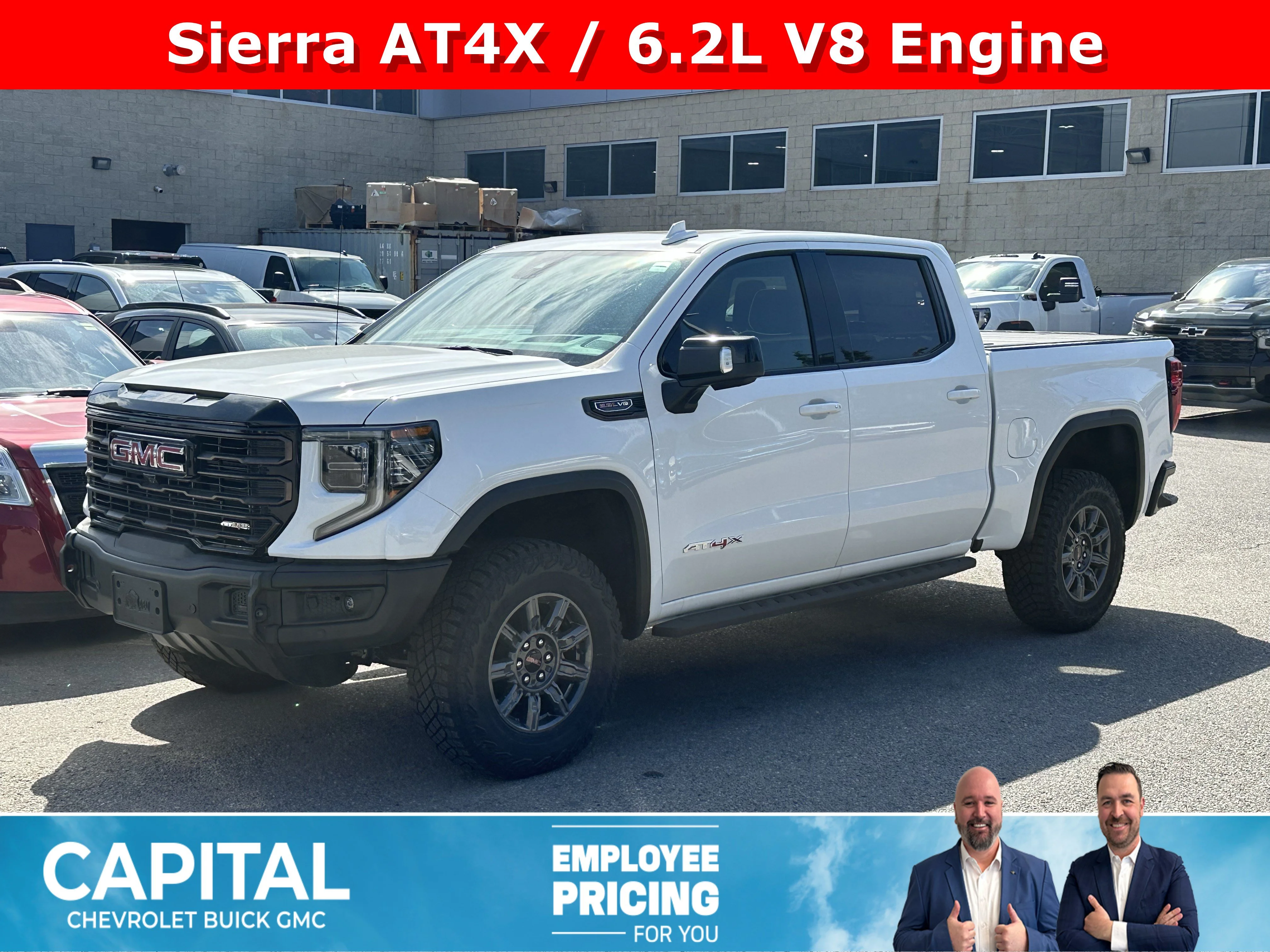 New 2026 Summit White GMC AT4X image 1