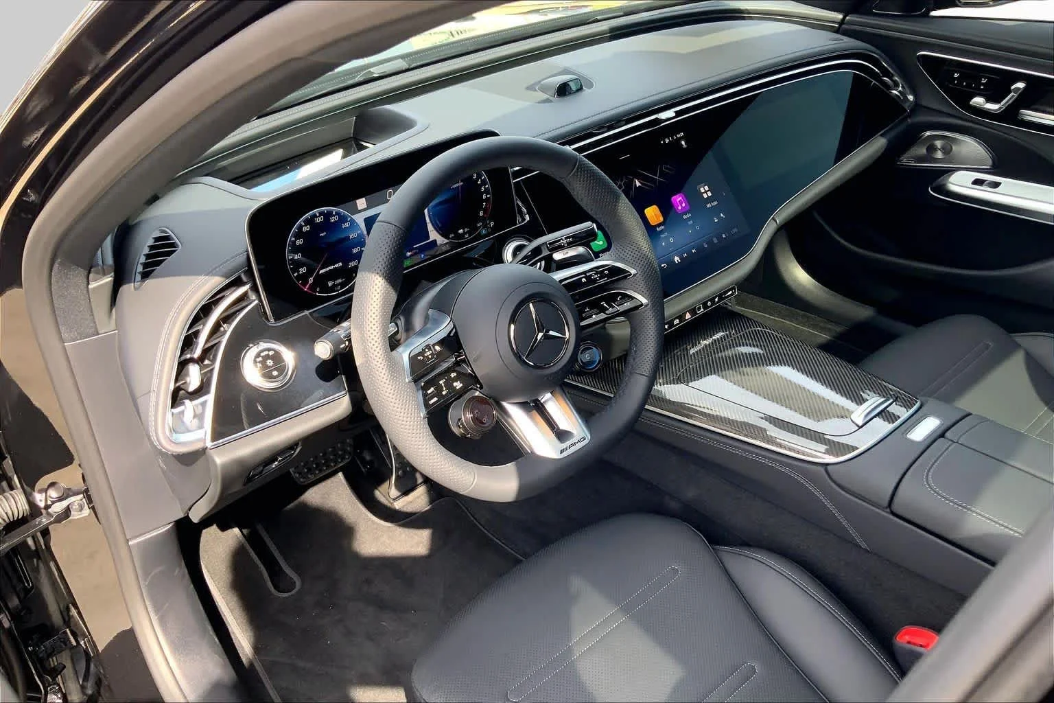 New 2026 Obsidian Black Metallic Mercedes-Benz AMG® E 53 E image 8