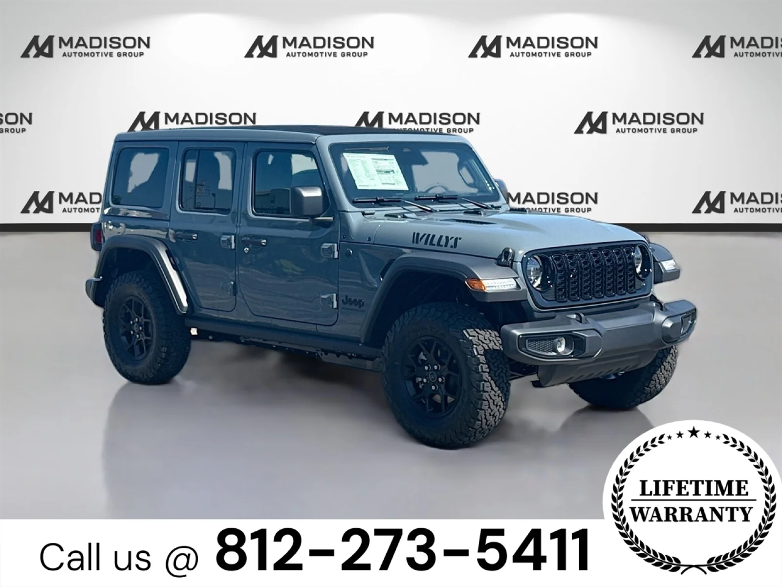 New 2026 Anvil Clearcoat Jeep Willys image 3
