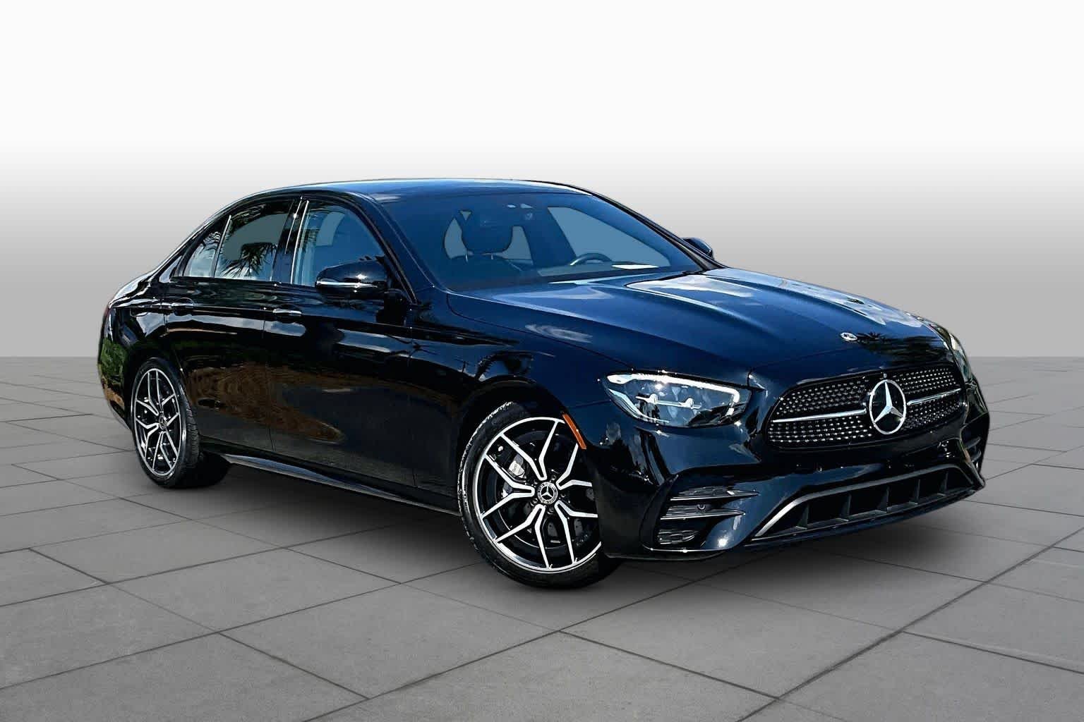 Certified Used 2022 BLACK Mercedes-Benz E 350 image 3