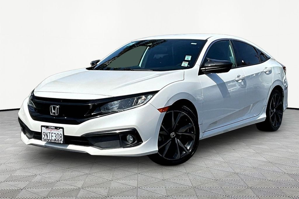 Used 2020 White Honda Sport image 3