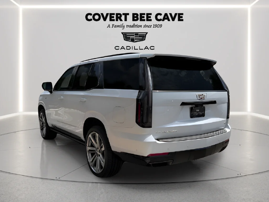 New 2026 Vibrant White Tricoat Cadillac Platinum Sport image 9