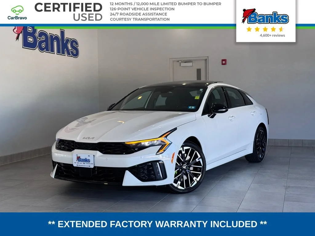 Certified Used 2026 White Kia GT image 1