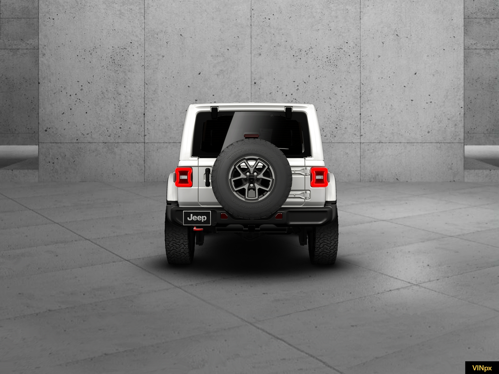 New 2026 Bright White Clear-Coat Exterior Paint Jeep Rubicon image 5