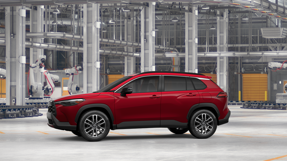 New 2026 Soul Red Crystal Toyota XLE image 3