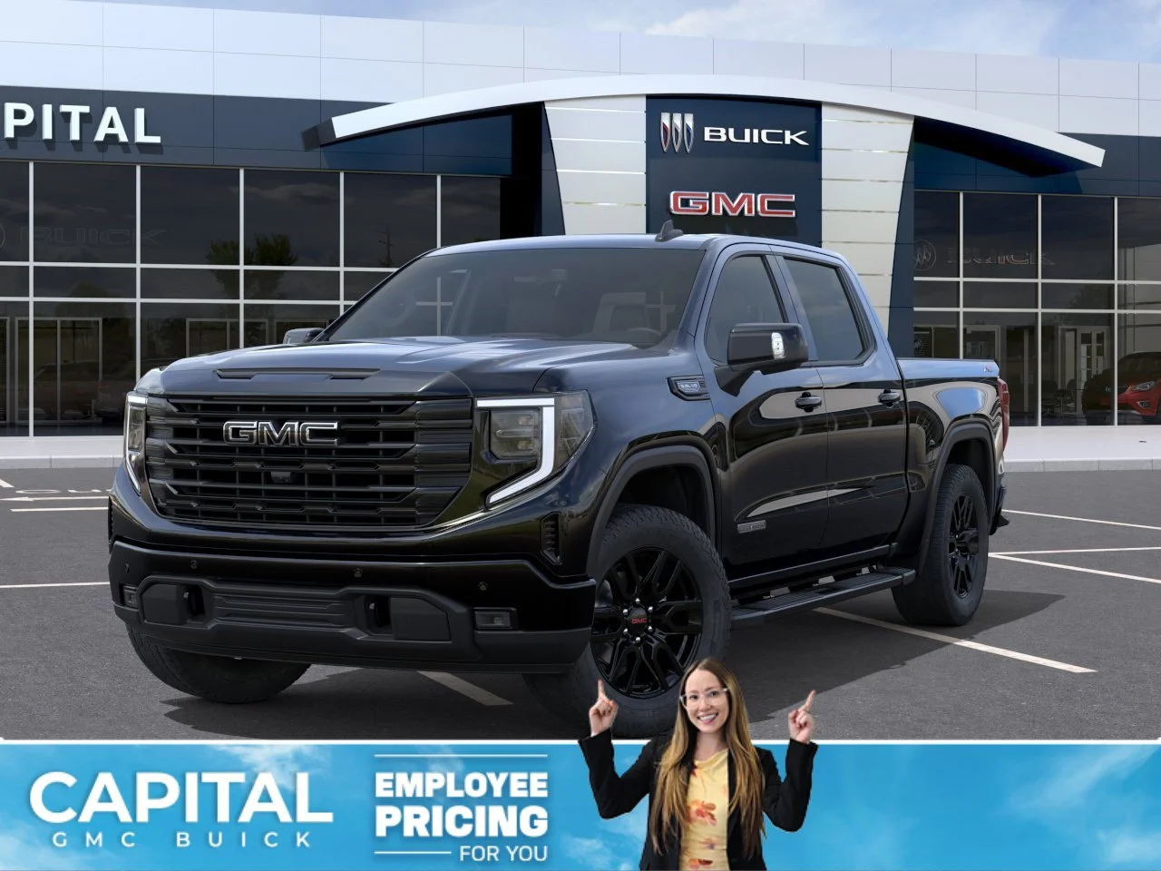 New 2026 ONYX BLACK GMC Elevation image 1
