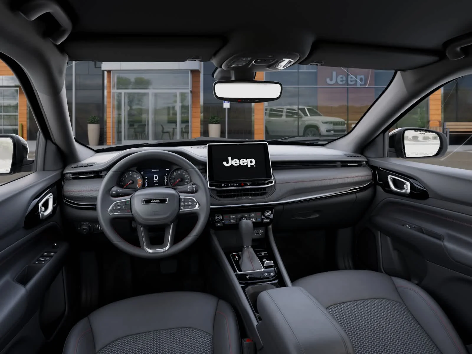 New 2026 Diamond Black Crystal Pearlcoat Jeep Trailhawk image 14
