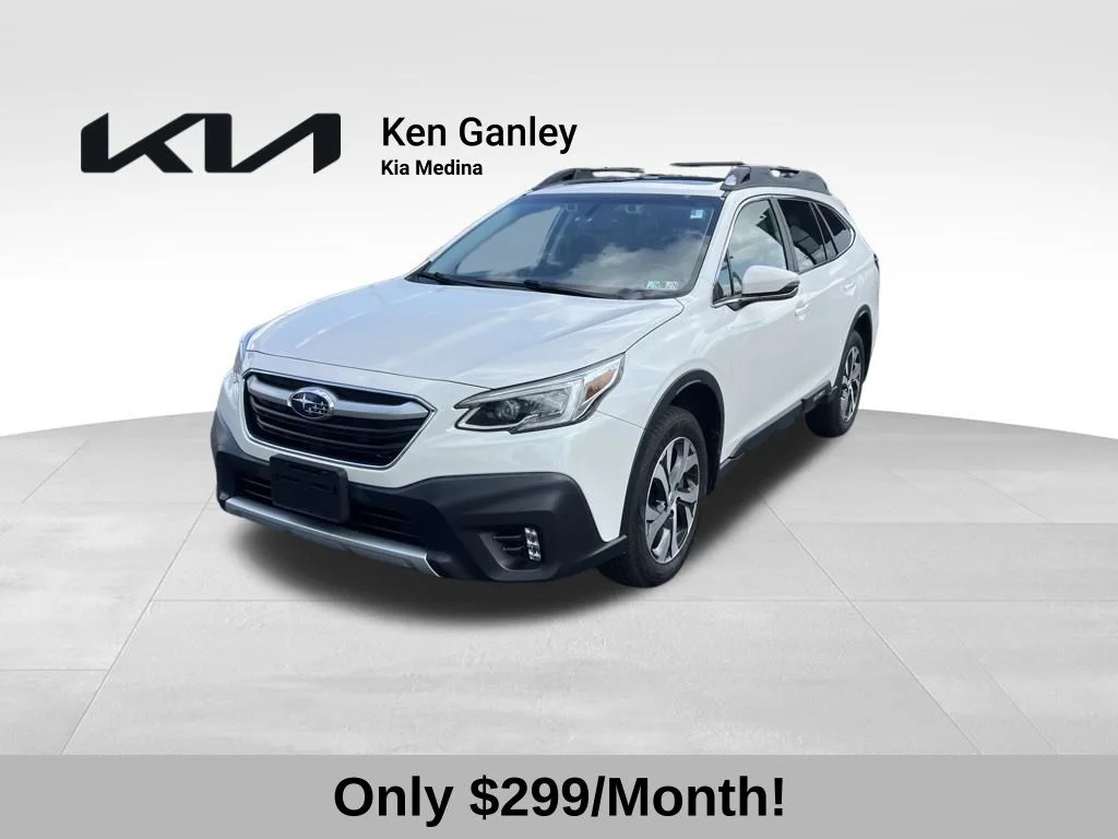 Used 2021 White Subaru Limited image 1