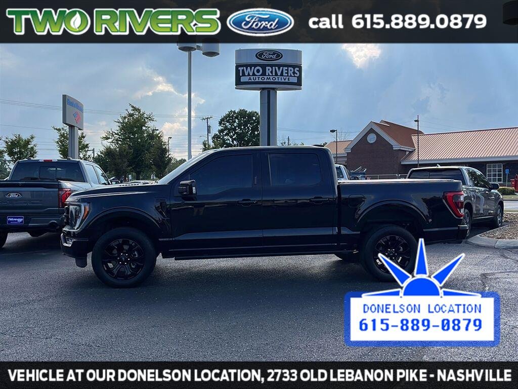 Used 2023 Agate Black Ford LARIAT image 54