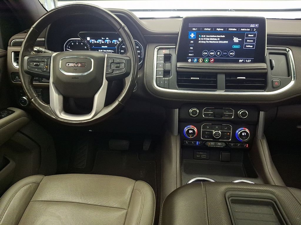 Used 2021 Midnight Blue Metallic GMC SLT image 12
