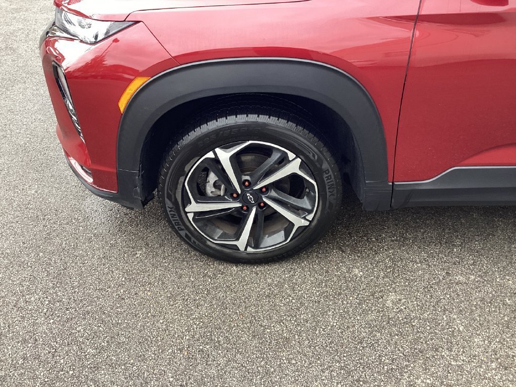 Used 2021 SCARLET RED METALLIC Chevrolet RS image 28