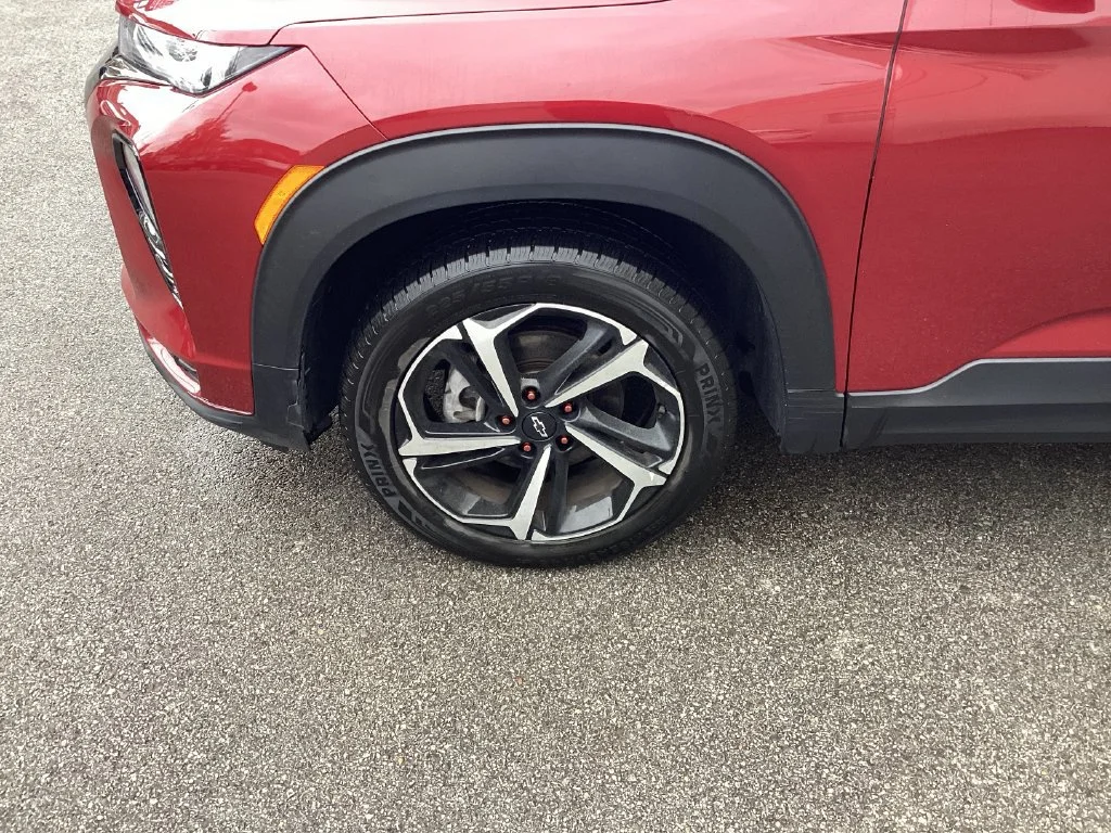 Used 2021 SCARLET RED METALLIC Chevrolet RS image 28