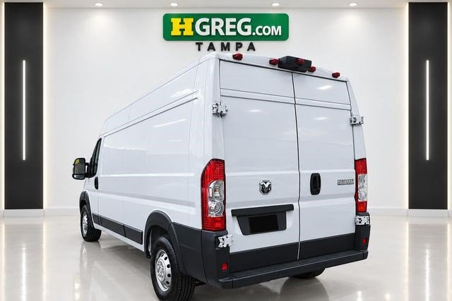 Used 2023 Bright White Clearcoat Ram High Roof image 2