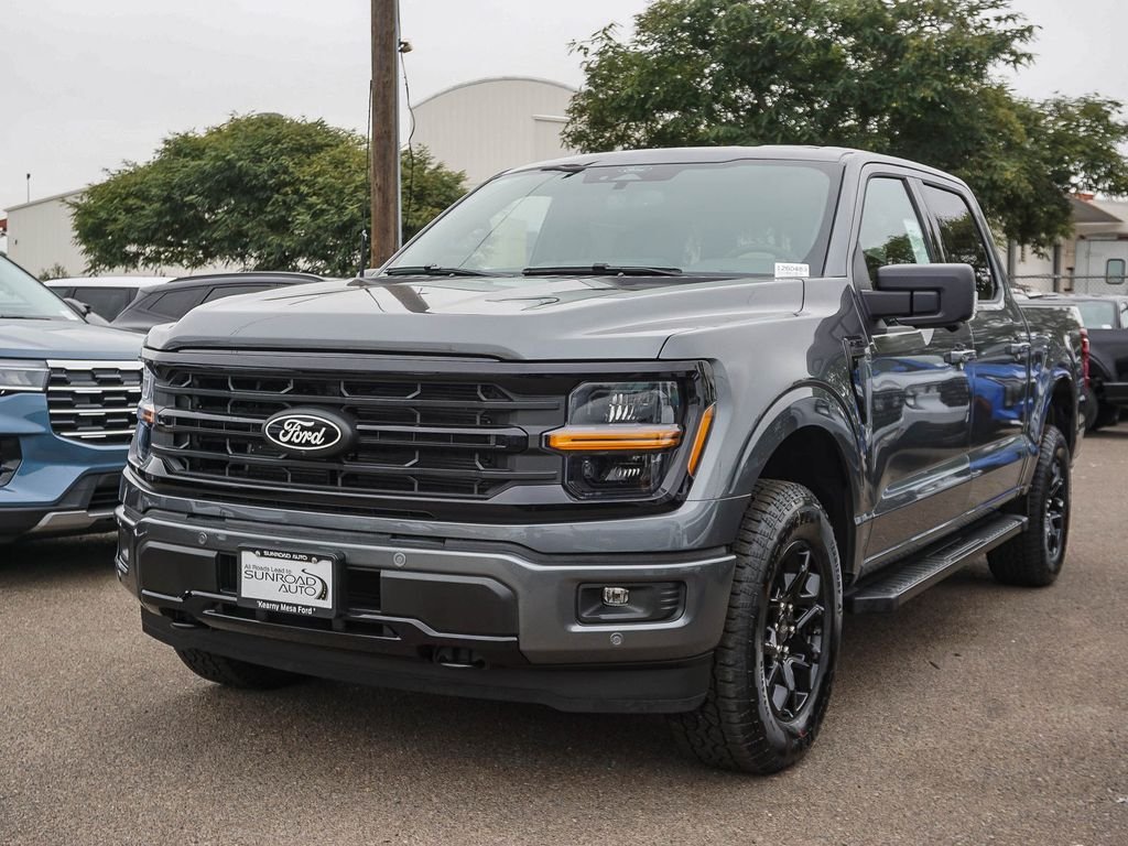 New 2026 Carbonized Gray Metallic Ford XLT image 3