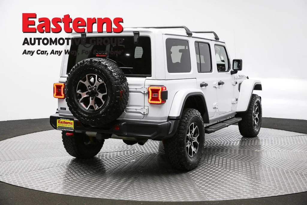Used 2020 White Jeep Unlimited Rubicon image 5