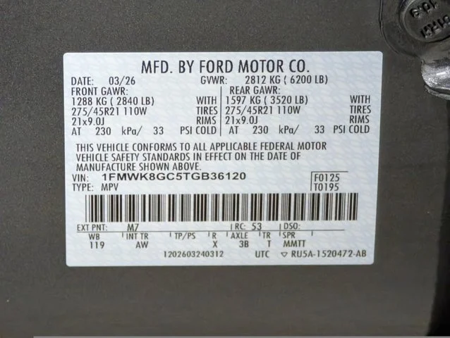 New 2026 Carbonized Gray Metallic Ford ST image 55