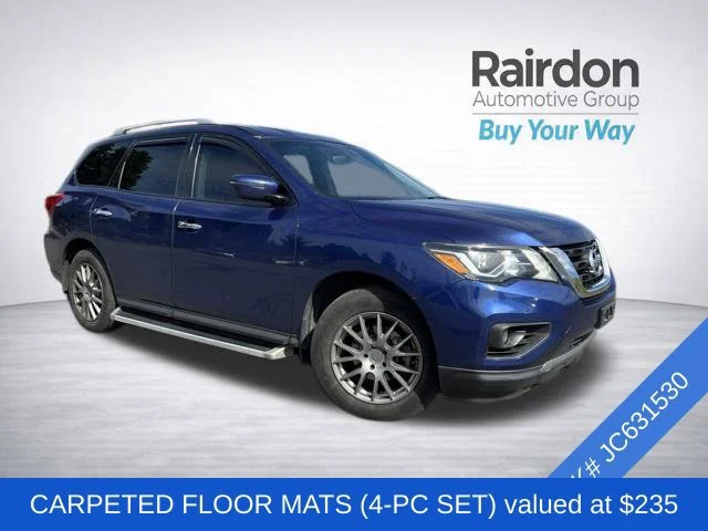 Used 2018 Caspian Blue Nissan SV image 2